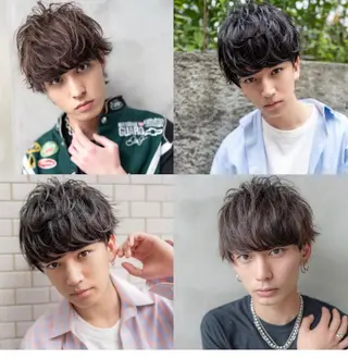 ショート パーマ メンズ 💈圧倒的メンズ特化 DAITO💈のヘアスタイル