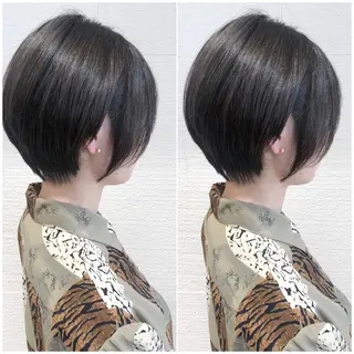 ショート 三鷹で1番ショート ボブをカットする新谷のヘアスタイル
