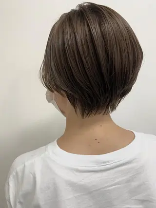 ショート カラー 肌に馴染むカラー 梅田・増田のヘアスタイル