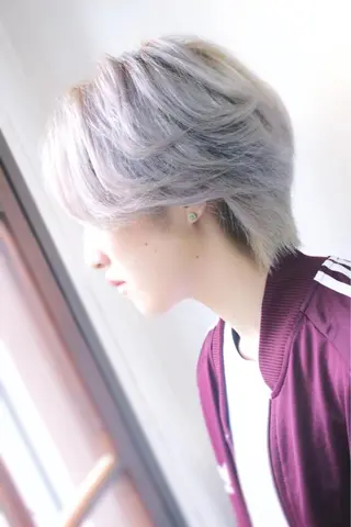 ショート カラー メンズ ✨ミニボブ特化✨ ✂︎Raimu✂︎のヘアスタイル
