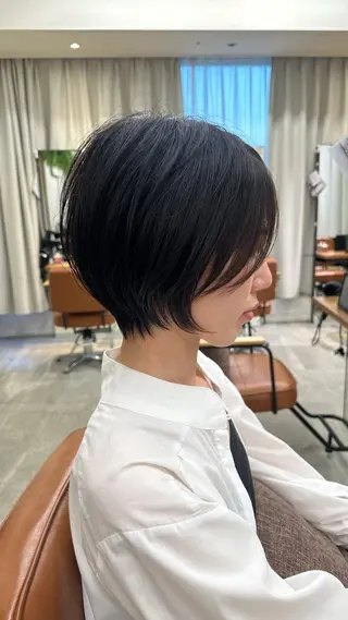 ショート 銀座似合わせショート 店長　広瀬和輝のヘアスタイル