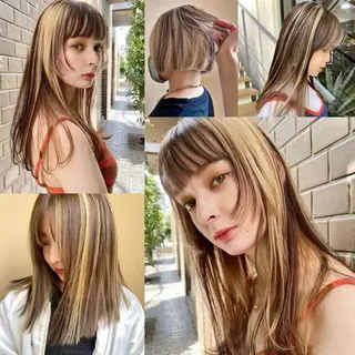 ロング カラー 無料ショートカット 募集中📛杏のヘアスタイル