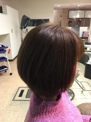 ショート 金沢美容室/ 艶髪/夜営業/JINのヘアスタイル