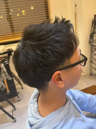 メンズ ひらの みきのヘアスタイル