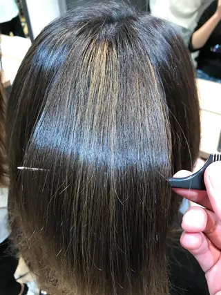 セミロング ✨縮毛矯正/髪質改善 錦糸町/松坂拓馬のヘアスタイル
