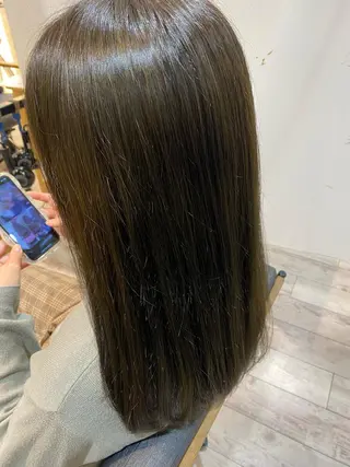 ロング カラー h Blanche 丸山 稚葉のヘアスタイル