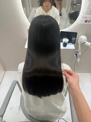 セミロング 韓国ヘア🎀 まりかのヘアスタイル