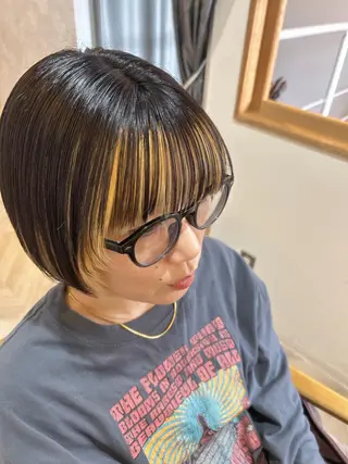 ショート ayumi ／透明感カラーのヘアスタイル