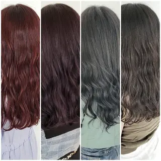 ロング カラー ヘアアレンジ 成瀬 弘光のヘアスタイル