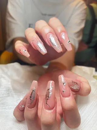 ロング ninabeauty 新宿のネイルデザイン