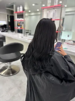 ロング まろっと艶感ブラウン ベージュ🤍まなかのヘアスタイル