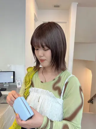 カラー 🌿似合わせ透明感 カラー松本朋幸🌿のヘアスタイル