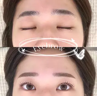 アイブロウ N a t s u m e 🇰🇷🎀のマツエク・マツパデザイン
