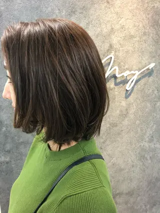 ミディアム Noyヨシモト ヒロトのヘアスタイル