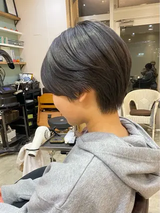 ショート パーマ ショートカット パーマ石井のヘアスタイル
