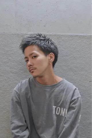 ショート メンズ ✨髪質改善縮毛矯正✨ 宇田川修平のヘアスタイル