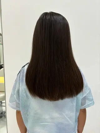 ロング 三 嶋のヘアスタイル
