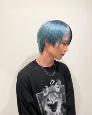 ショート カラー メンズ ニュアンスカラー🫧 加納のヘアスタイル