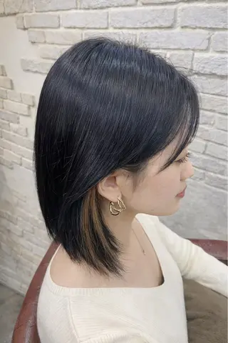 ミディアム カラー hairresort Ai 川越店のヘアスタイル