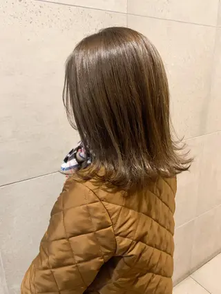 ミディアム 増田 晃士のヘアスタイル