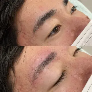 メンズ アイブロウ eyelist♡ ao.CHIYOKAのマツエク・マツパデザイン