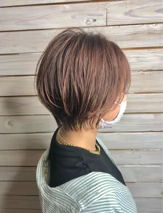 ショート カラー ✨大人美人ショート✨ 店長　藤井一輝のヘアスタイル