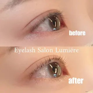 マツエク・マツパ Lumiére SAKURAのマツエク・マツパデザイン