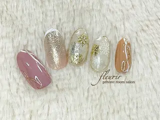 ネイル フルリール 【プライベートサロンのネイルデザイン