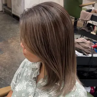 セミロング 💎桑原勇志/ ショート/ハイトーンのヘアスタイル