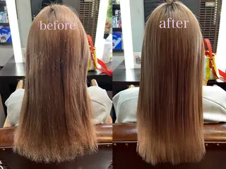 セミロング 🫧縮毛矯正／カラー ／bless松浦🫧のヘアスタイル