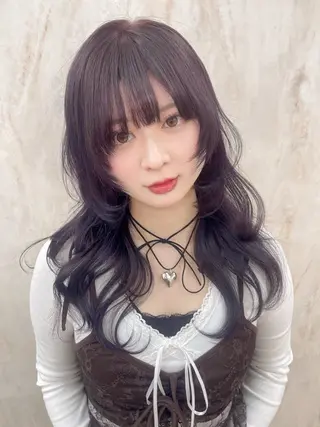 ロング elubylovis nanaseのヘアスタイル