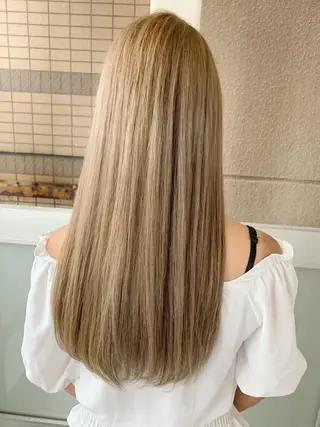 ロング カラー 古田 昂也のヘアスタイル