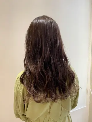 セミロング layer cut 前田ヒロコのヘアスタイル