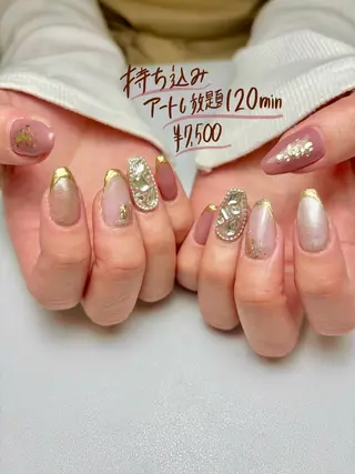 ネイル Qmu nail まりなのネイルデザイン