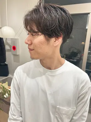 ショート パーマ メンズ 💛🤍U too e’s 鎌倉🧸のヘアスタイル