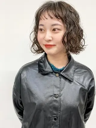 パーマ SASAnagano 岩下サードゥのヘアスタイル
