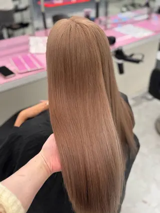 ロング カラー 透明感ヘア/ベージュ 🩶shiho🩶のヘアスタイル