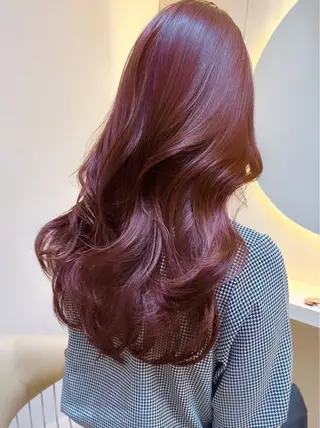 ロング カラー 松井 晴希のヘアスタイル