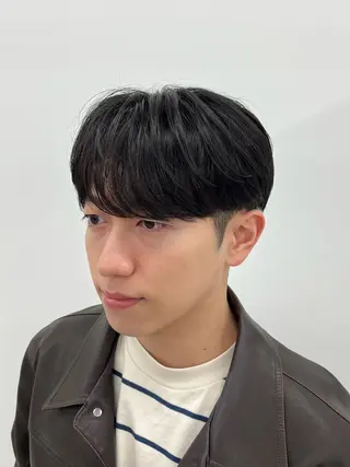 ショート パーマ メンズ 🏆メンズヘア特化 🥇代表りんぺーのヘアスタイル