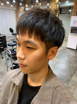 メンズ 河田 寧生のヘアスタイル