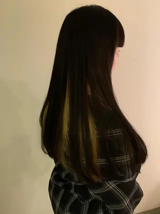 ロング カラー 小顔/似合わせカット 杉山莉菜のヘアスタイル