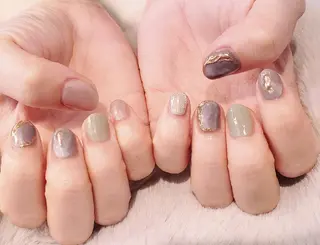 ネイル 櫛の屋浜口店 sumireのネイルデザイン