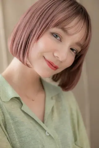 ショート カラー ヘアアレンジ 似合わせスタイル🫧 木村夏暢のヘアスタイル