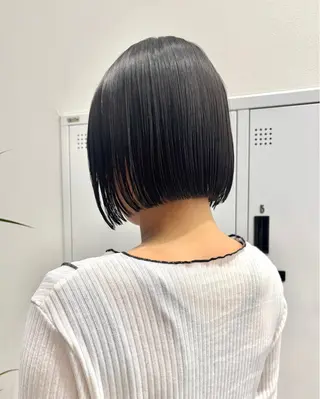 ショート カラー パーマ/暖色/ボブ イワタテ🇰🇷のヘアスタイル