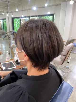 ショート カラー ニュアンスデザイン✄ YOU♡のヘアスタイル