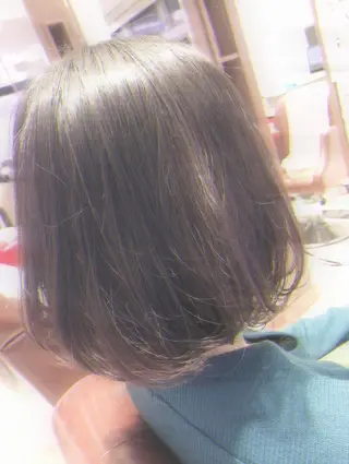 ミディアム カラー 早田 遥 🍊.のヘアスタイル