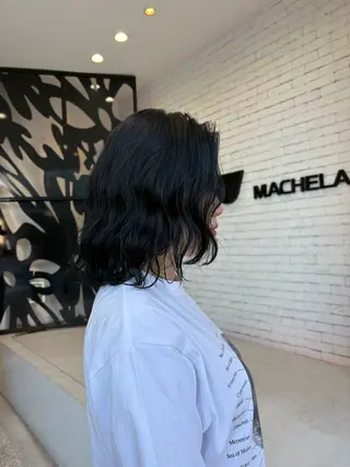 パーマ 梅田/透明感カラー /ひかるのヘアスタイル