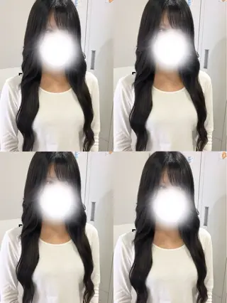 ミディアム 🦋REISA🦋 エクステ×ハイトーンのヘアスタイル