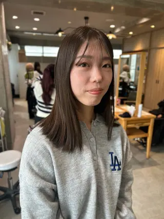 ミディアム カラー 𝐚𝐨𝐢🩰/ パーソナルカラーのヘアスタイル