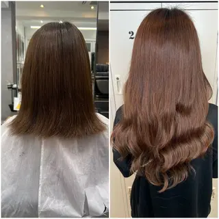 ロング ショート/ウルフ カットモデル募集のヘアスタイル